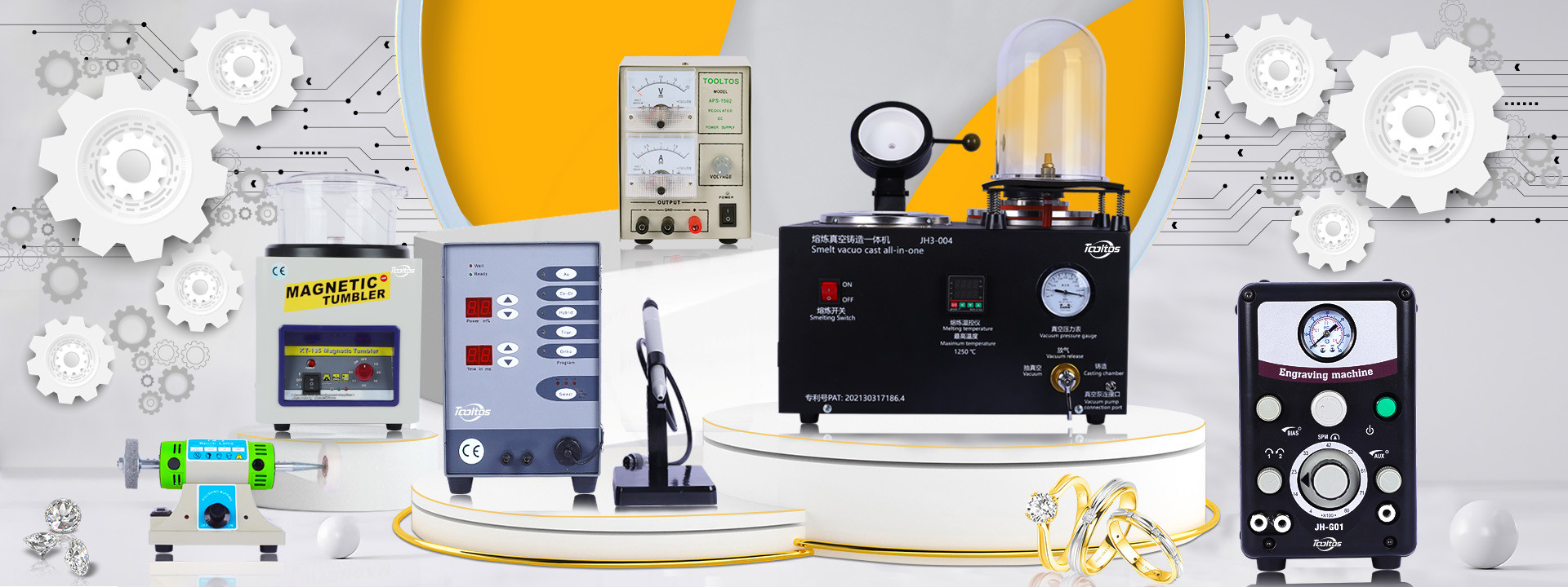 calidad Máquina pulidora de la joyería fábrica