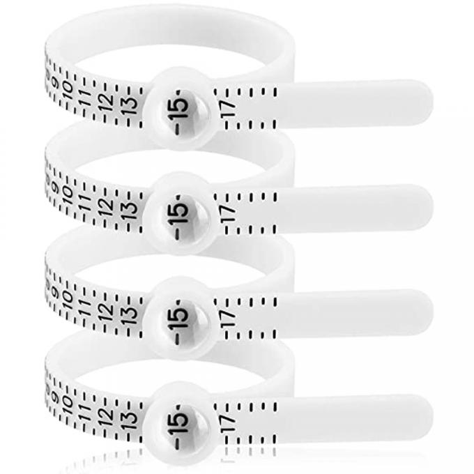 Accesorios de joyer&iacute;a Herramientas Anillo de pl&aacute;stico US 1-17 1