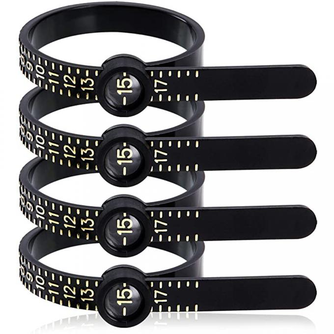 Accesorios de joyer&iacute;a Herramientas Anillo de pl&aacute;stico US 1-17 4