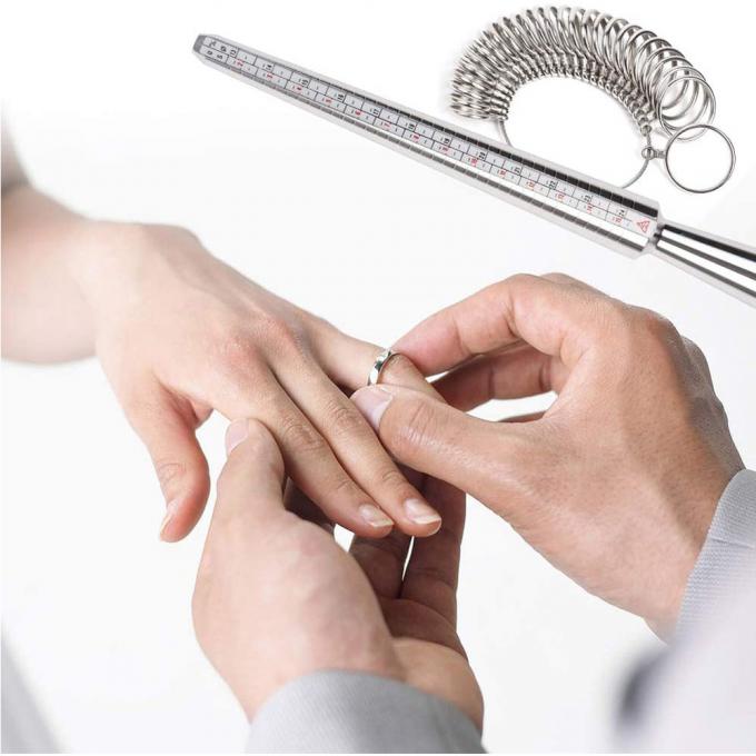 Sistema de herramienta de medición de la joyería de 13 pedazos que hace los accesorios a mano diy 4